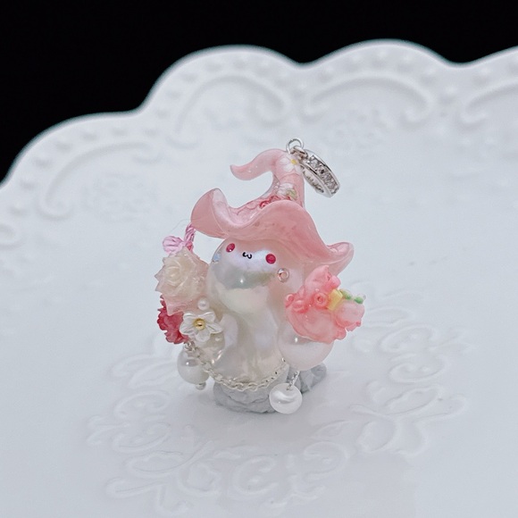 1016 New Handmade Flame Ball Pearl One of a kind Detachable Pendants - Picture 11 of 16